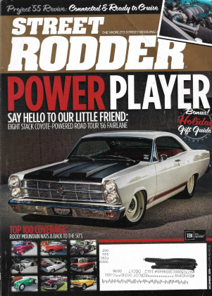 STREET RODDER 2016 DEC - ROCKY MOUNT NATS, ARP, COYOTE'S ID'D, LS -'55 CHEVY 
